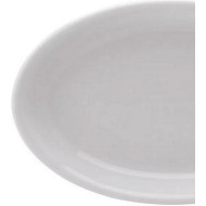 Travessa 26,5cm Oval Rasa De Porcelana Schmidt